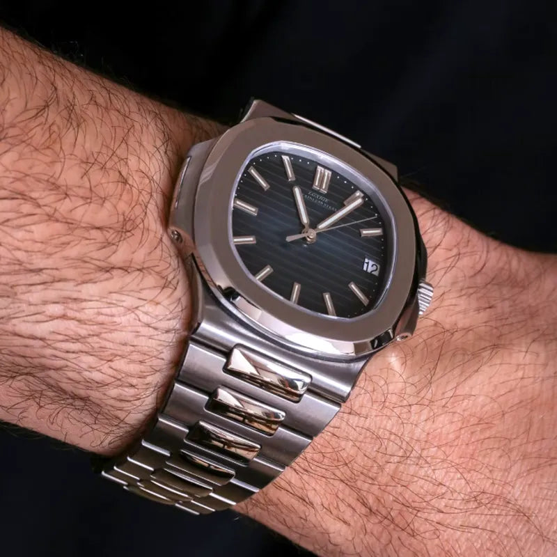 Old Money Deep Blue Prestige – Stainless Steel Watch